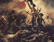 Eugene Delacroix Liberty Leading the People(28 th July 1830) (mk09) Sweden oil painting reproduction